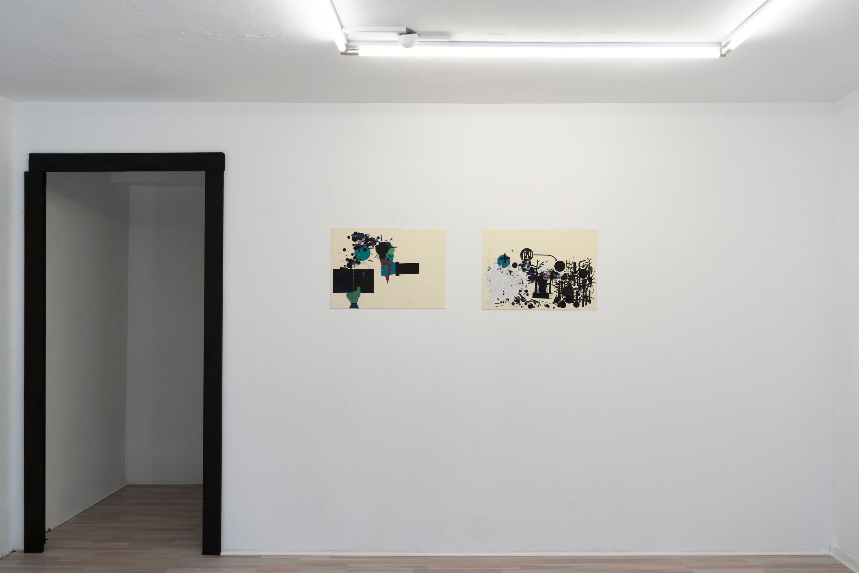 Noémie Degen/Simon Jaton, Chiara Simion, Richard Sides, Robert Pillenstein, Simone Nieweg @ Rinde am Rhein